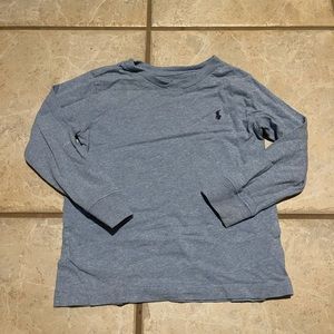 Ralph Lauren V-Neck LS Shirt. 3/3T